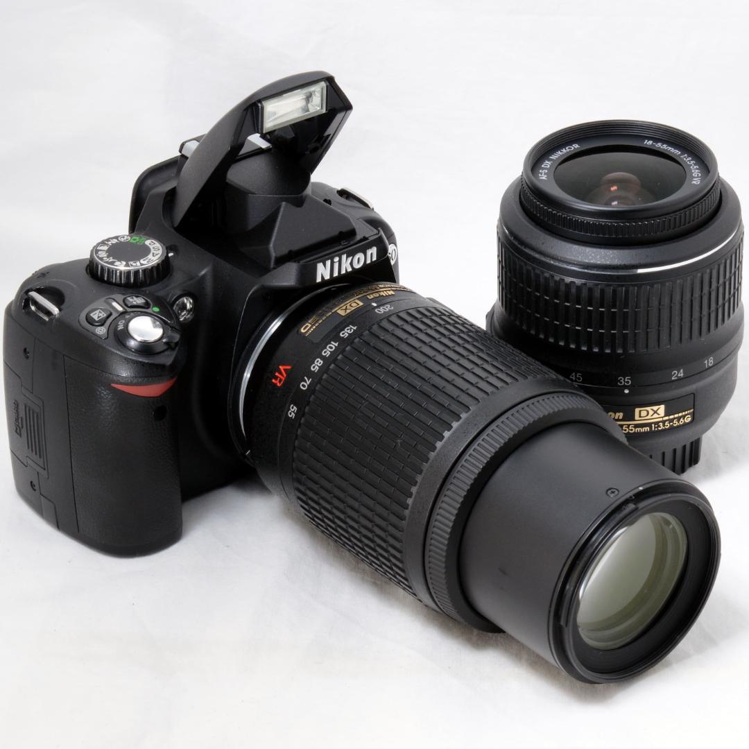 ⭐️美品⭐️Nikon ニコン D60 ダブルズームセット★ショット数2028★