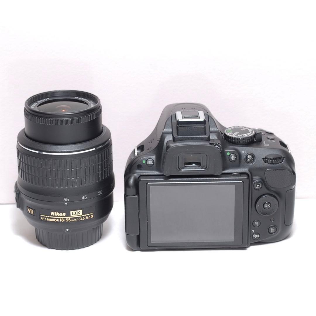 美品✨Nikon D5200✨シングルレンズ✨高画質✨バッテリー2個付き✨入門機