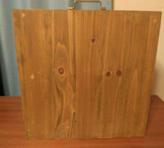 新品　アンティークウッドディスプレイトランクボックス　マルシェディスプレイです。