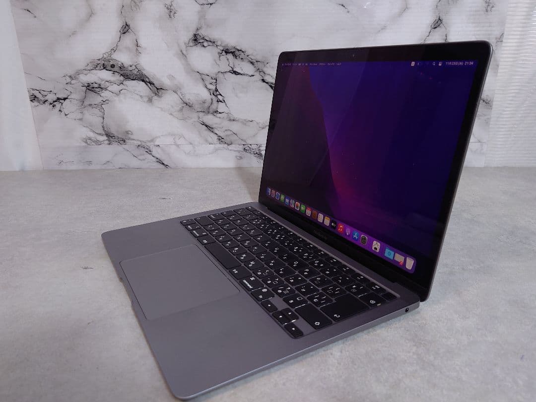 【美品】MacBookAir 2020 M1 8GB 256GB 本体