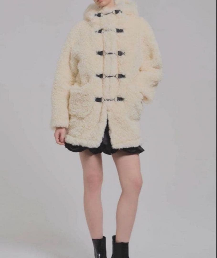 THE TOÉ Trafalgar Boa Coat ボアコートthetoe