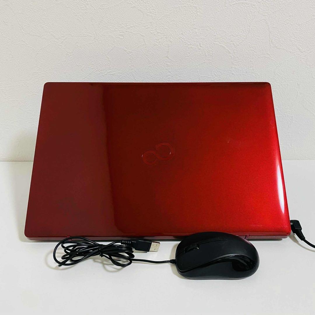 Y988 FujitsuノートパソコンSSD第7世代WEBカメラWindow11