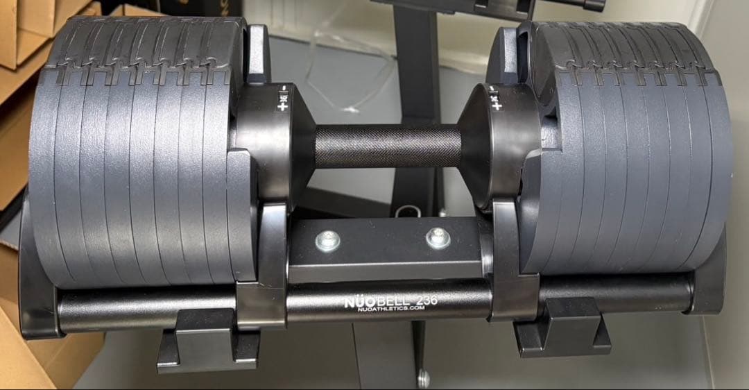 ① NUOBELL 236 可変式ダンベル 36kg【2個目】