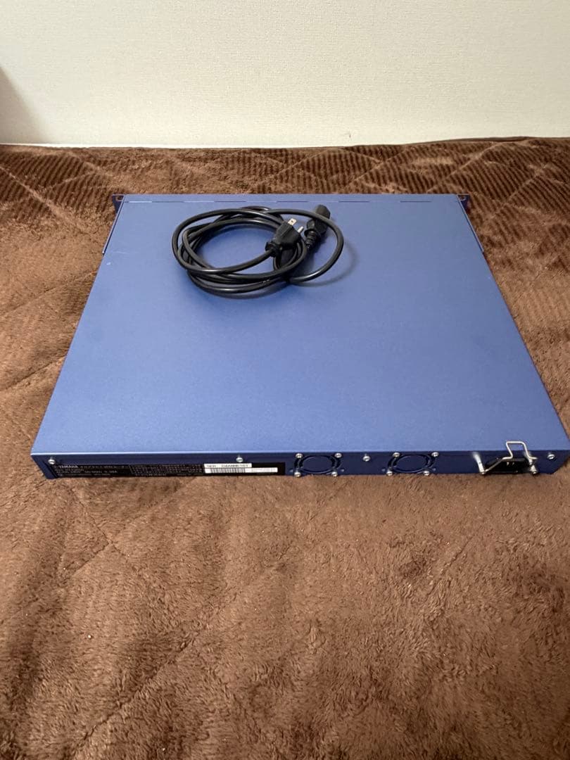 ヤマハ　YAMAHA RTX3500 ラックマウント型ネットワーク機器 青