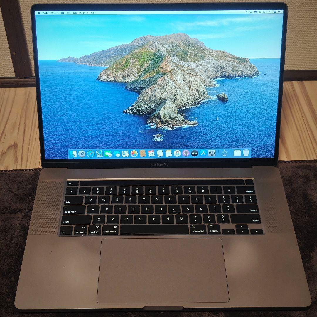 MacBook本体 MacBook Pro 16 2019 i9/32GB/1TB/5500M/US