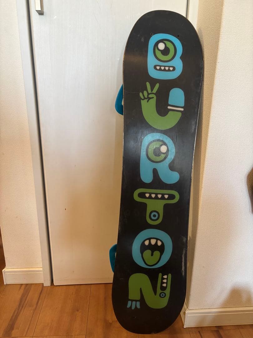 BURTON　キッズお勧めスノーボードセット　90cm　バイン付セット