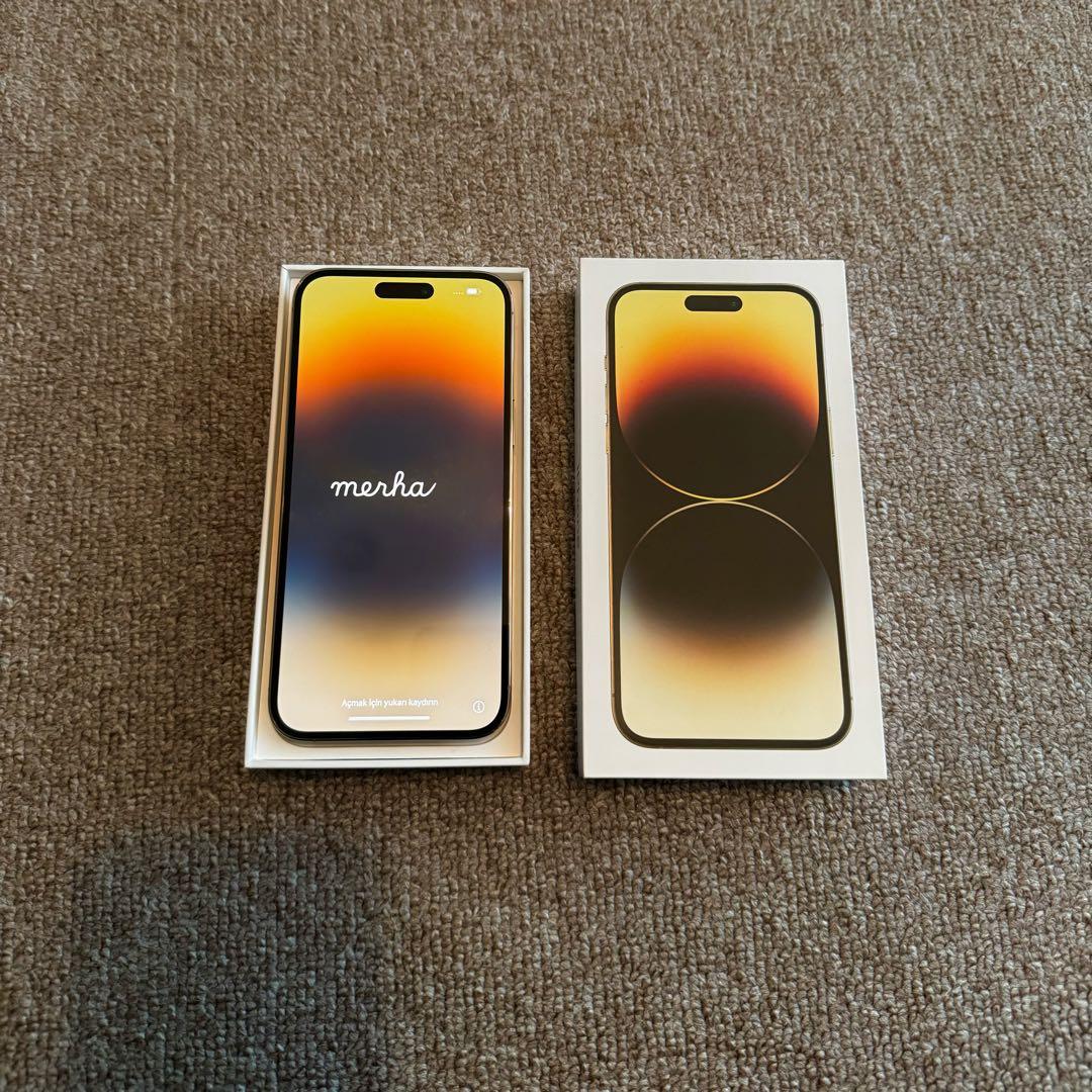 iPhone14 Pro Max 256GB ゴールド SIMフリー 本体