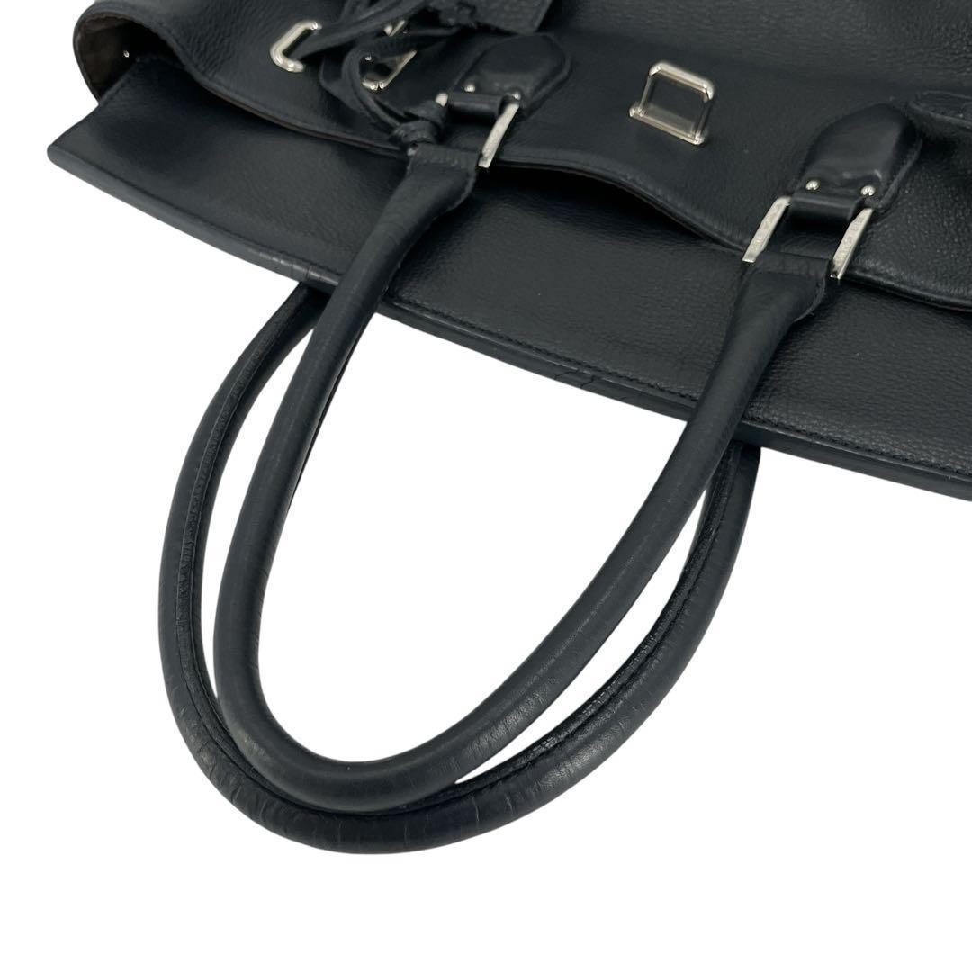 美品　ペッレモルビダ　2way トートバッグ　メイデンヴォヤージュ　ネイビー