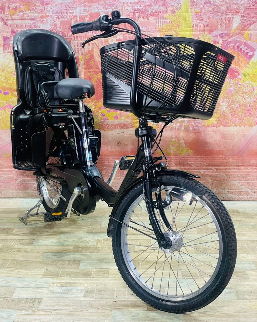 ZK3314 [大容量13.2Ah]電動自転車パナソニック 子供乗せ 20インチ