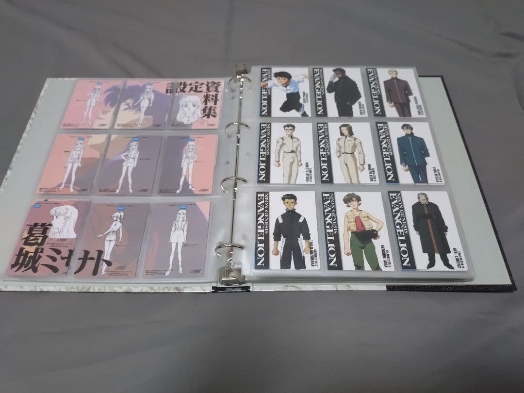 カードダスマスターズ新世紀エヴァンゲリオン第一集＆第二集初版コンプリート