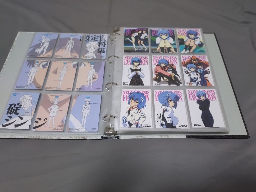 カードダスマスターズ新世紀エヴァンゲリオン第一集＆第二集初版コンプリート