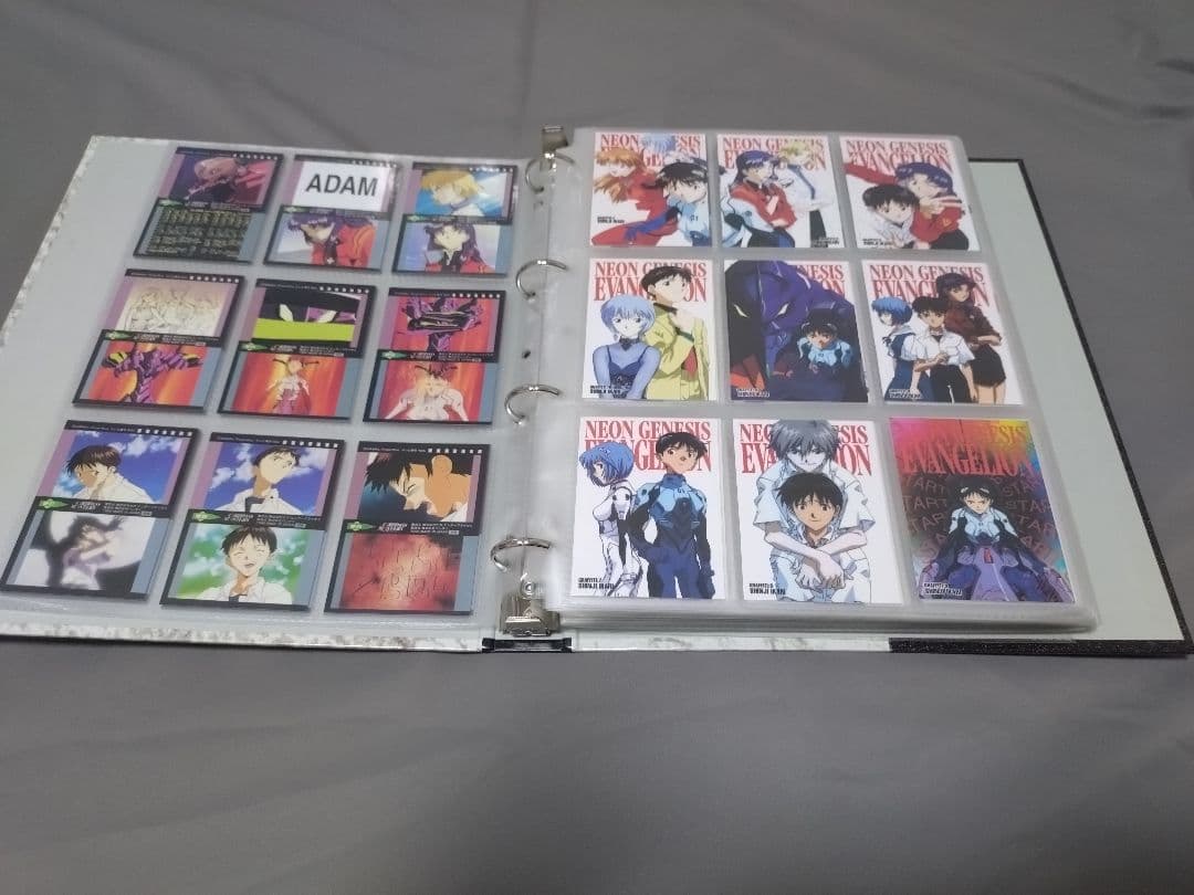 カードダスマスターズ新世紀エヴァンゲリオン第一集＆第二集初版コンプリート