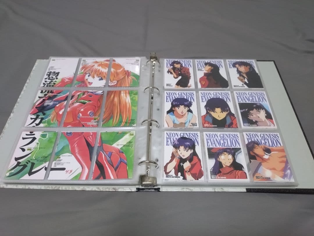 カードダスマスターズ新世紀エヴァンゲリオン第一集＆第二集初版コンプリート