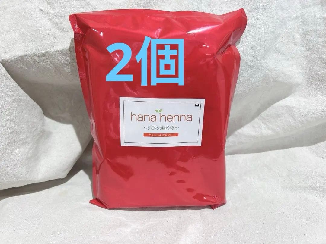 正直　ハナヘナ ナチュラル 500g×2