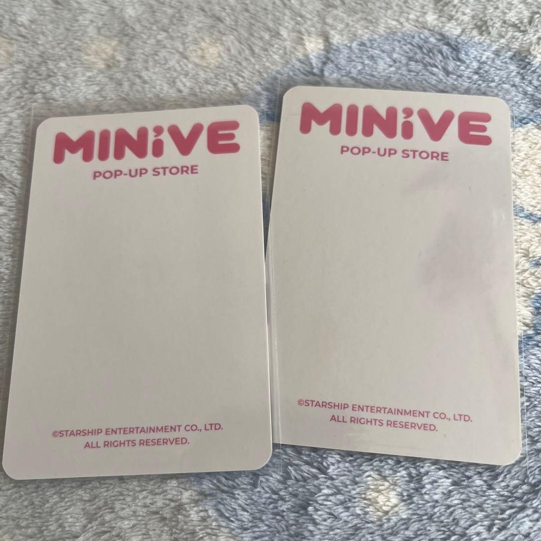 ive minive ウォニョン フェイスポーチ クッション 特典トレカ