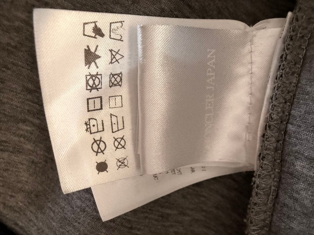 MONCLER グレー ネイビー ジャンパー M