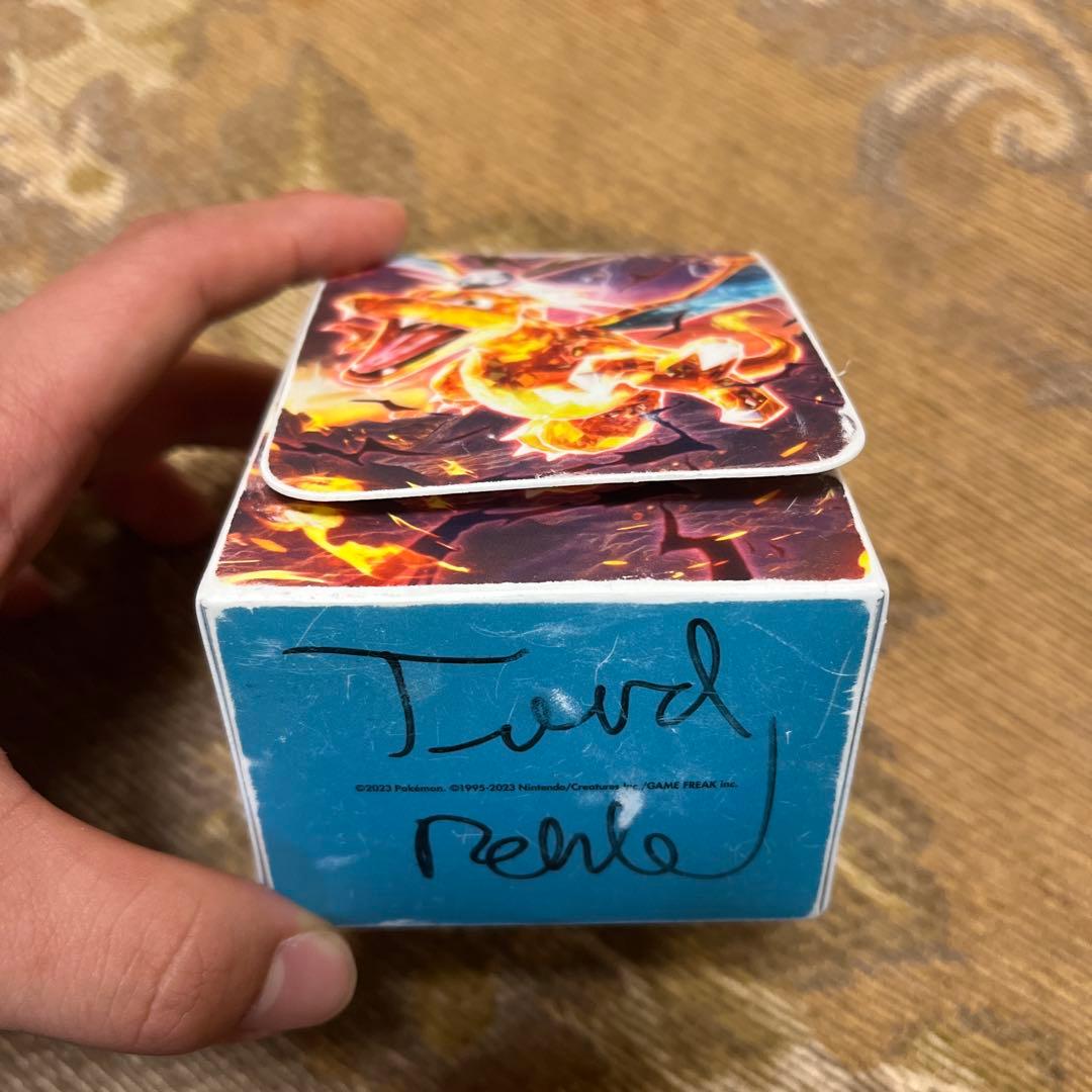 ポケカ引退品 スリーブ(カタナも) tordのサイン付きデッキケース