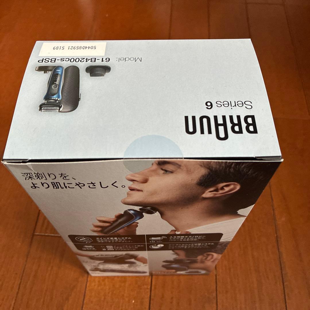 Braun Series 6 メンズ電気シェーバー 61-B4200cs-BSP