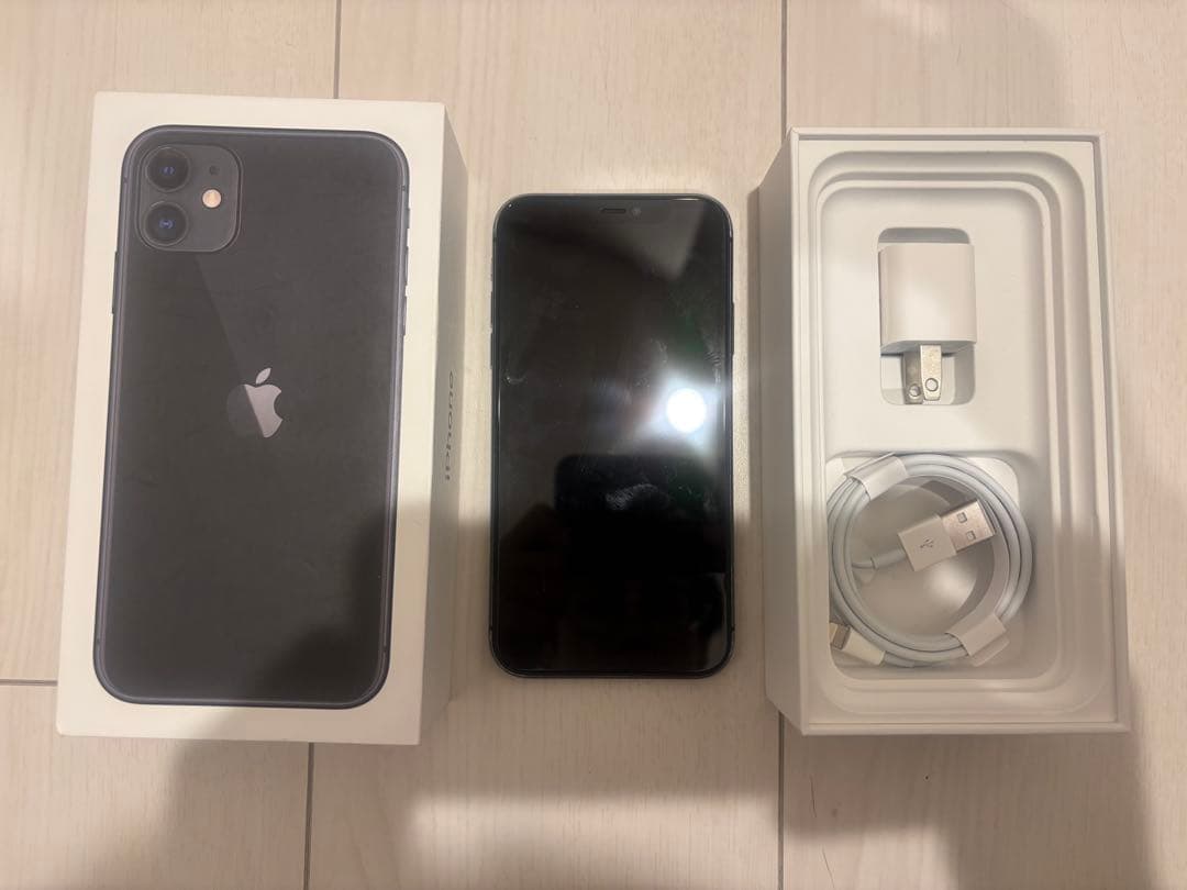 【11/29処分予定】Apple iPhone 11 ブラック 本体【ジャンク】