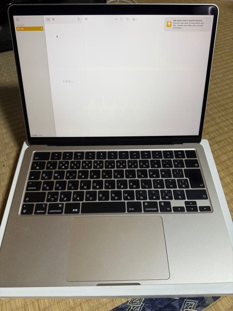 M2 Apple MacBook Air 13インチ メモリ24GB