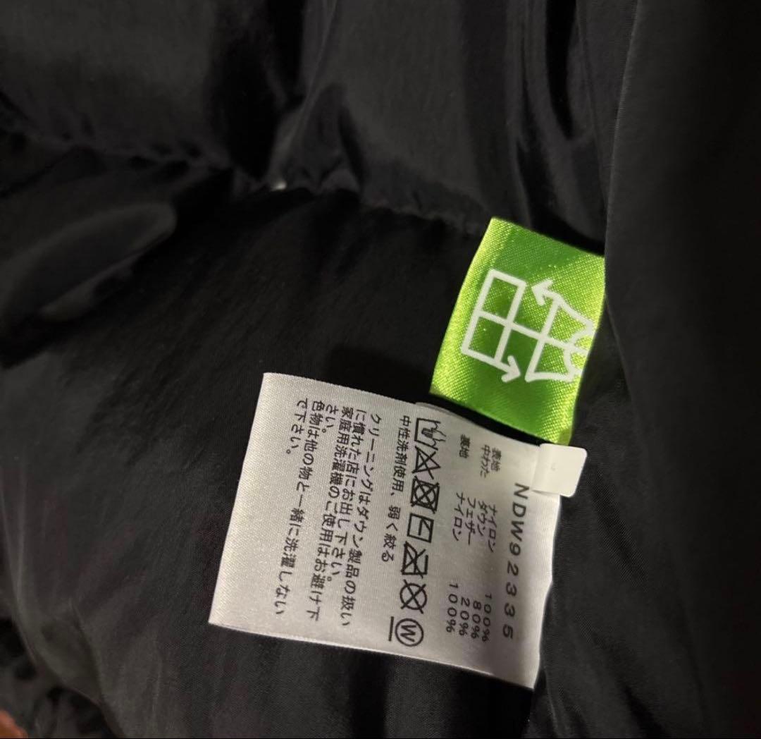 THE NORTH FACE ショート ヌプシ ジャケットS ブラウン/ブラック