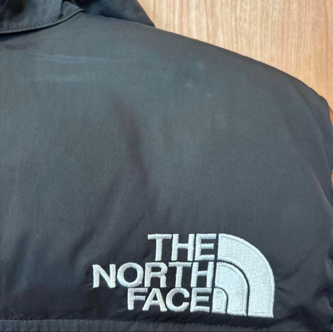 THE NORTH FACE ショート ヌプシ ジャケットS ブラウン/ブラック
