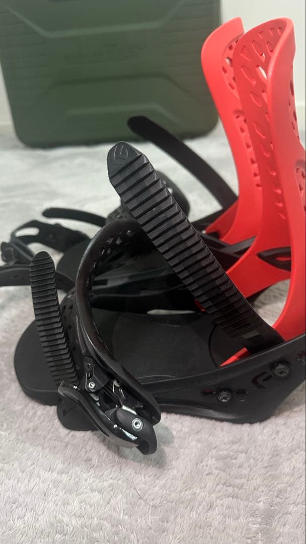 FLUX PR ビンディング レッド/ブラック