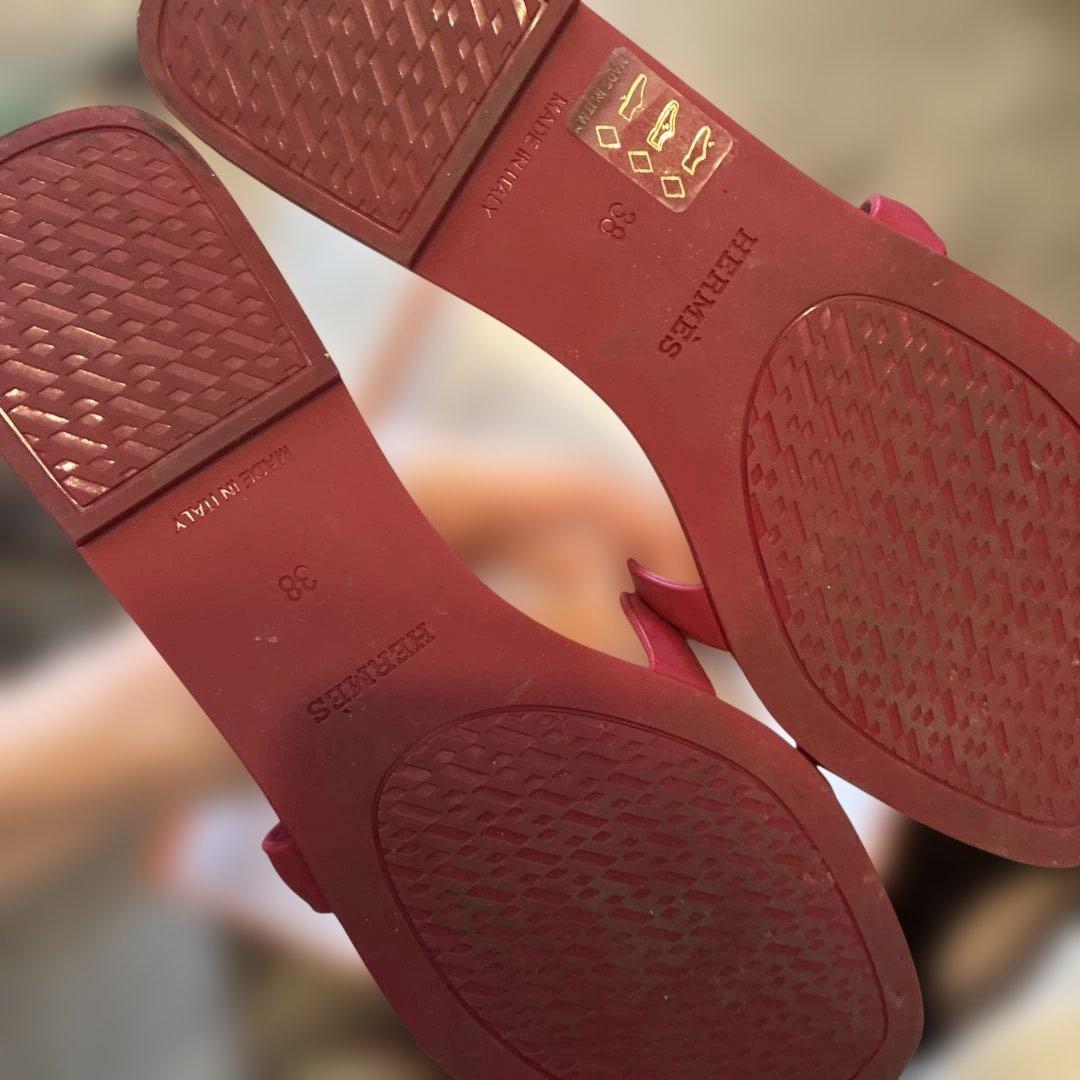 HERMES alohaサンダル 38