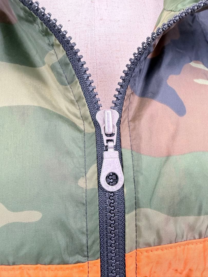 90s stussy オールドステューシー ナイロンジャケット カモ柄 L