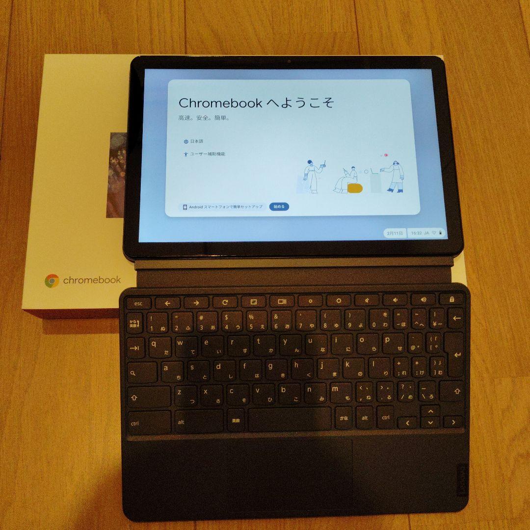 Chromebook本体 Lenovo IdeaPad Duet Chromebook CT- X636F