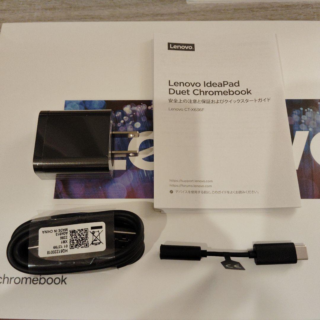 Chromebook本体 Lenovo IdeaPad Duet Chromebook CT- X636F