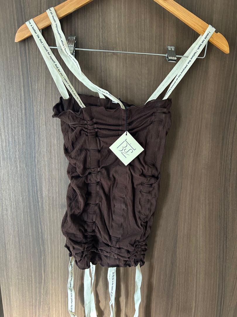 Baserange ベースレンジ Hewn Strap Top