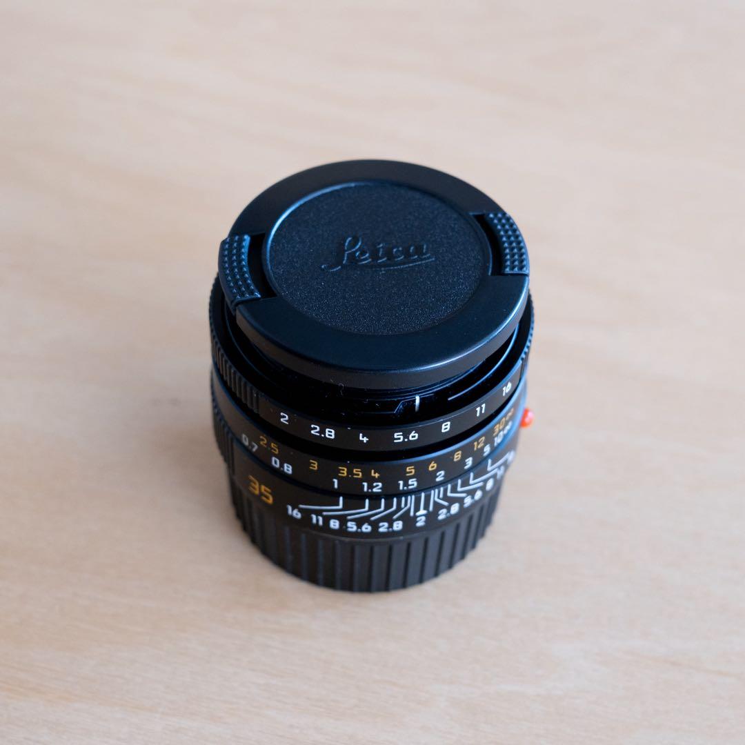 Leicaライカ summicron M35mm F2 ASPH 純正フード付