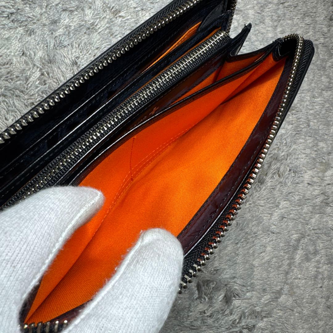 【未使用】CASTELBAJAC 長財布 ラウンドファスナー レザー カラフル