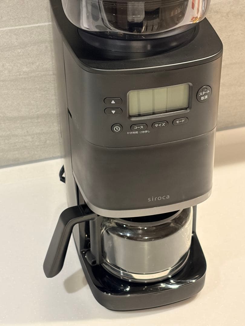 siroca グラインダー付きコーヒーメーカー　SC-C251