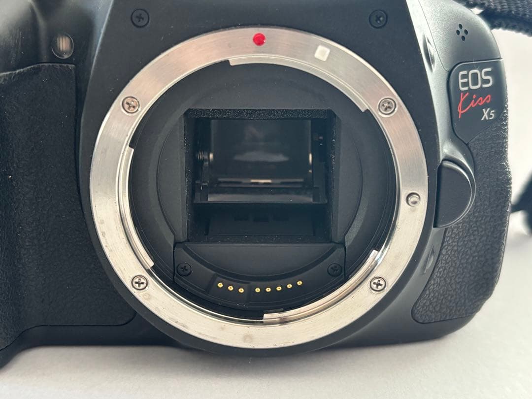 美品 ほぼ新品 Canon EOS Kiss X5 ダブルレンズキット