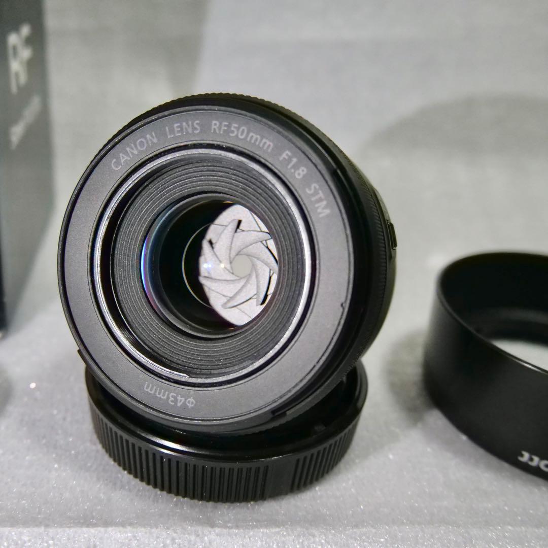 Canon RF50mm f/1.8 STM レンズ