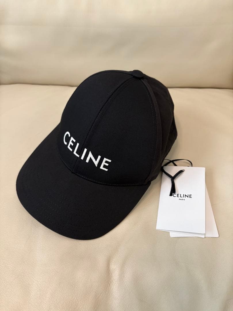 【美品】セリーヌ ベースボールキャップ
