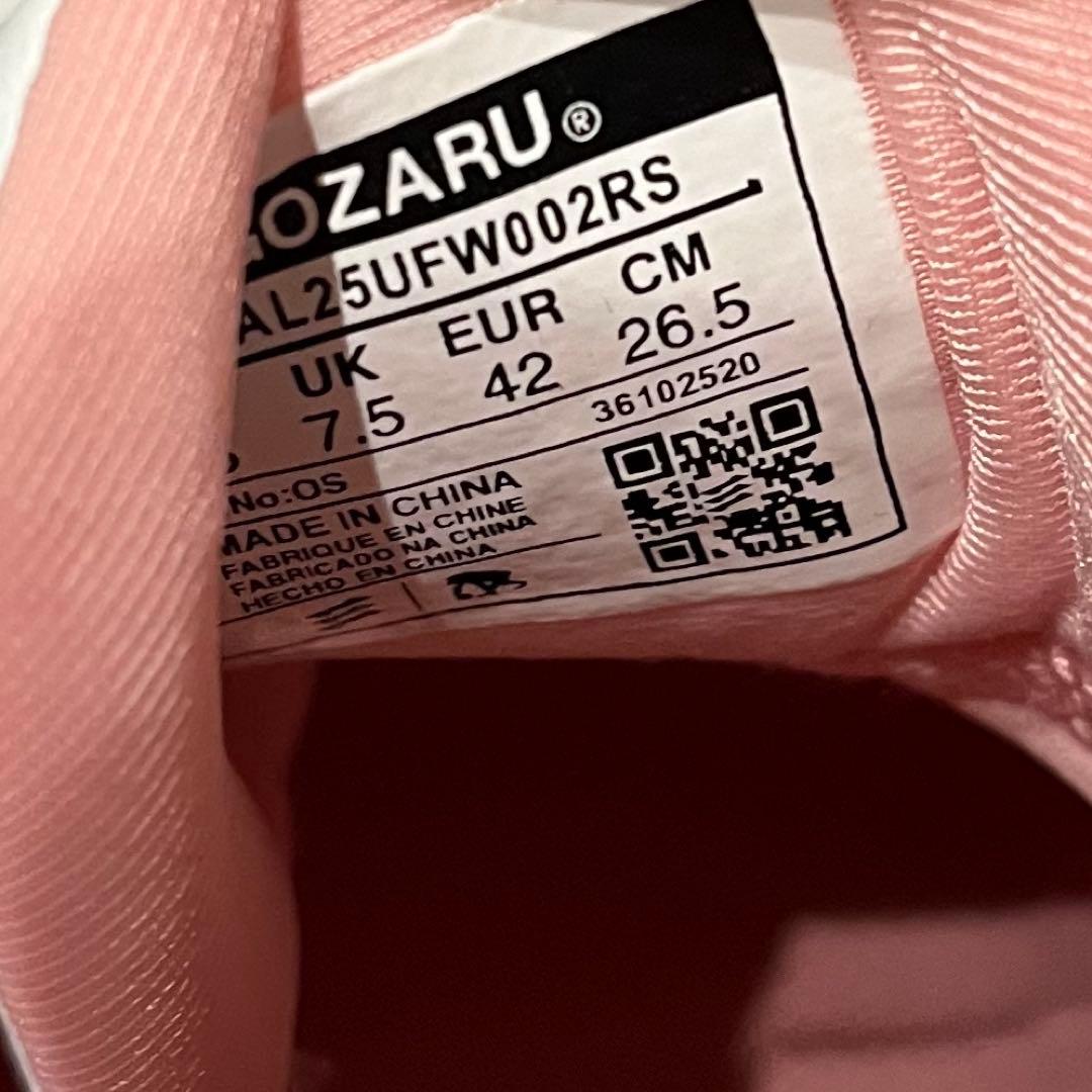 エゴザル　RIKU1 白　ホワイト　26.5cm 瀬川琉久