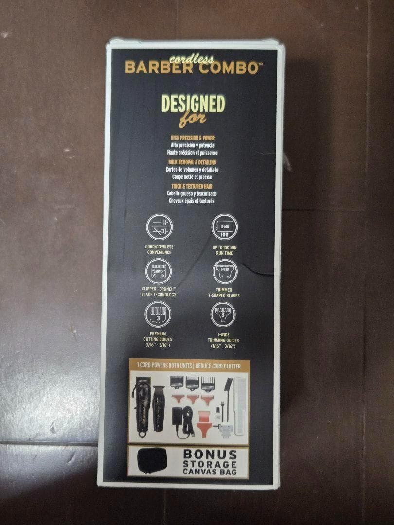 WAHL MagicClip&DetailerバリカンブラックⅢ@386