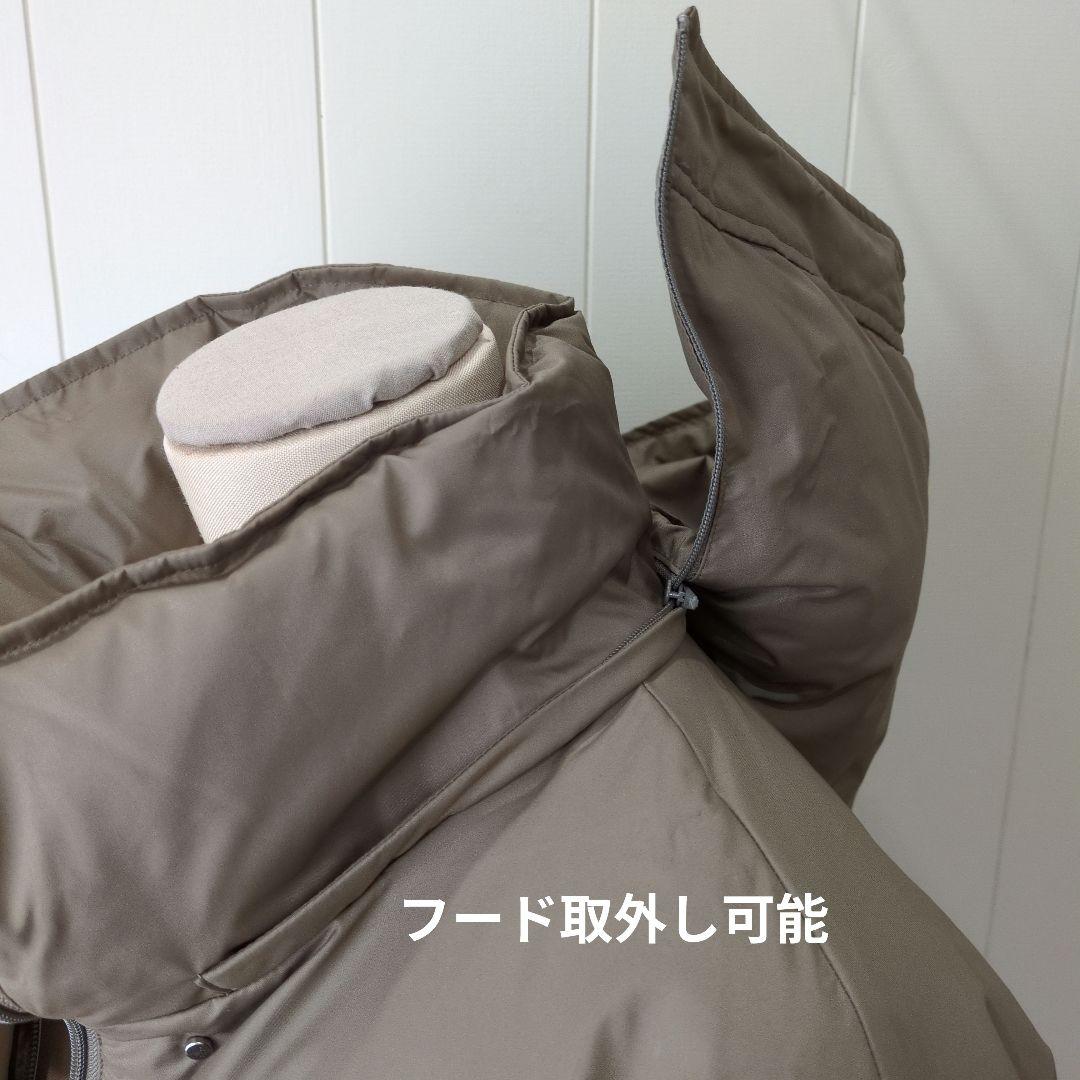 早いもの勝ち☆ RONEL タグ付 ミリタリー ダウンジャケット モカ S