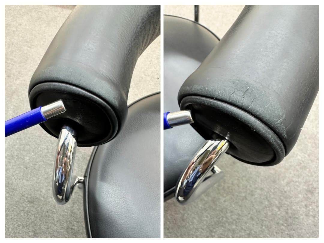 訳アリ品■Cassina/カッシーナ■LC7　スウィベルチェア　ル・コルビュジエ