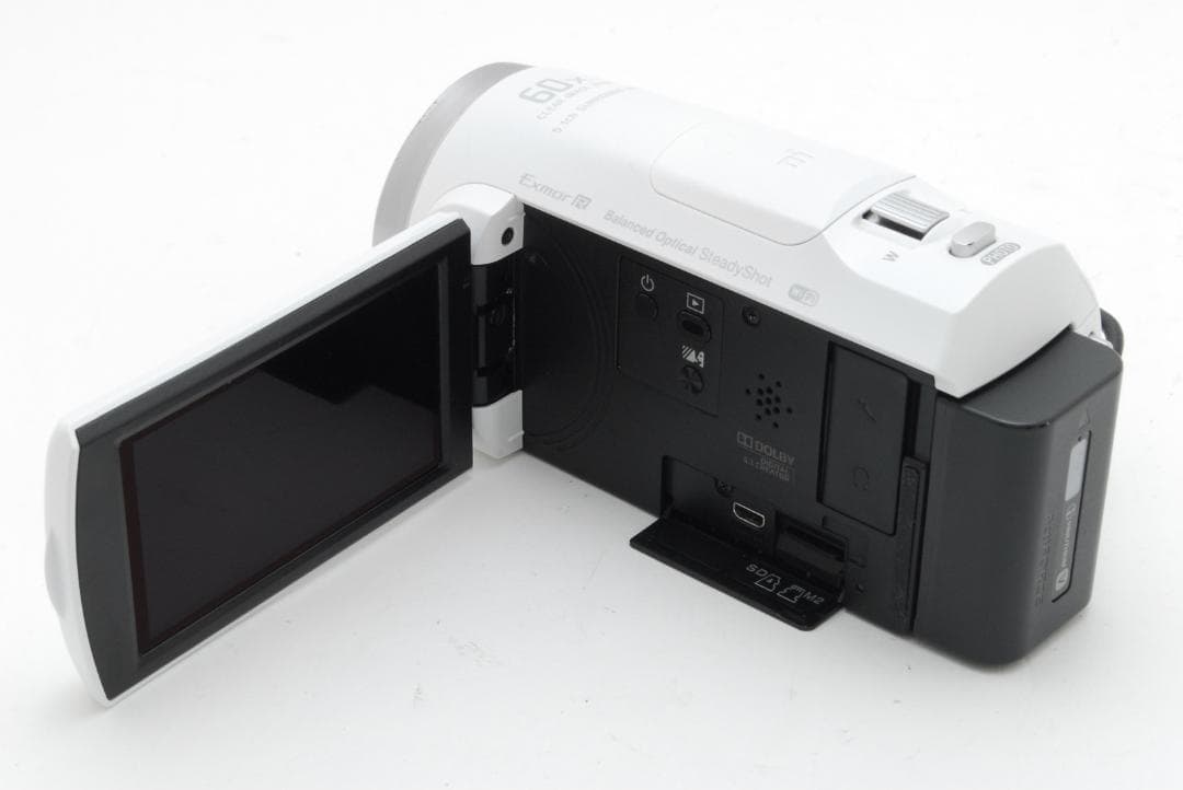 【箱付き】ソニー SONY HDR-CX675 ホワイト