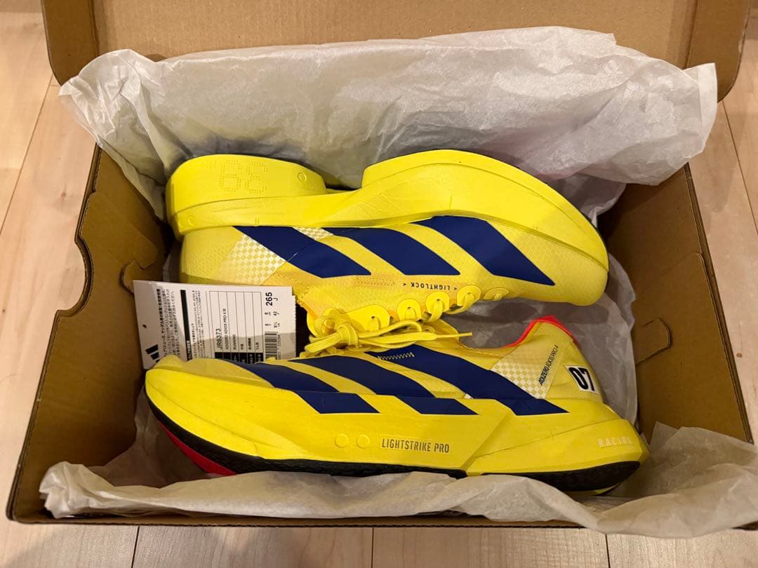 アディゼロ　アディオス　プロ４　新品　26.5cm