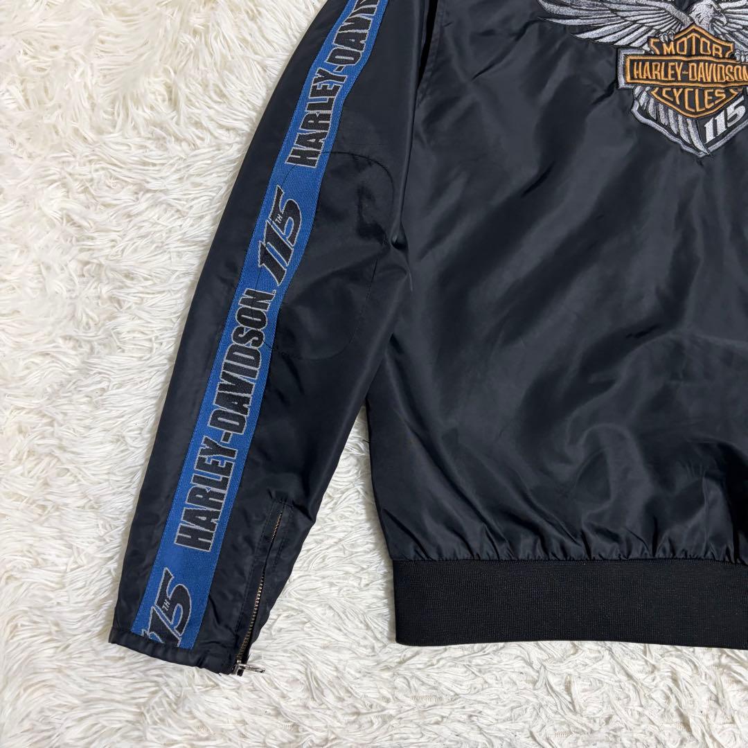 【極美品】Harley-Davidson ジャンパー ブルゾン115周年記念