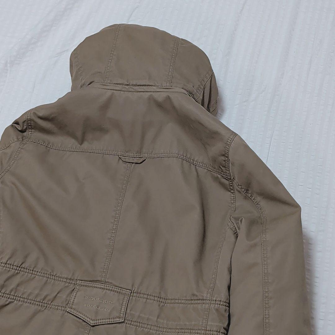 バーバリーブルーレーベル モッズコート ミリタリージャケット 38