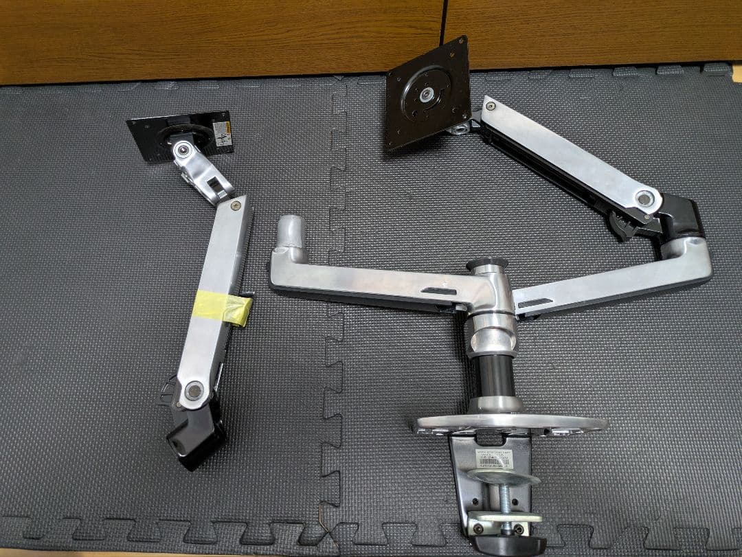 【最終値下げ】ERGOTRON LX デュアルモニターアーム　横型27インチ