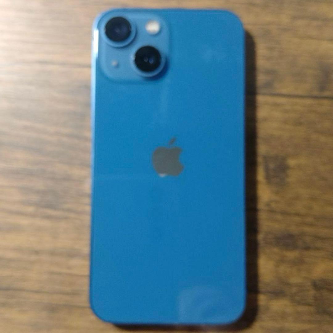 Apple iPhone 13mini ブルー 本体　128GB 画面割れ無し