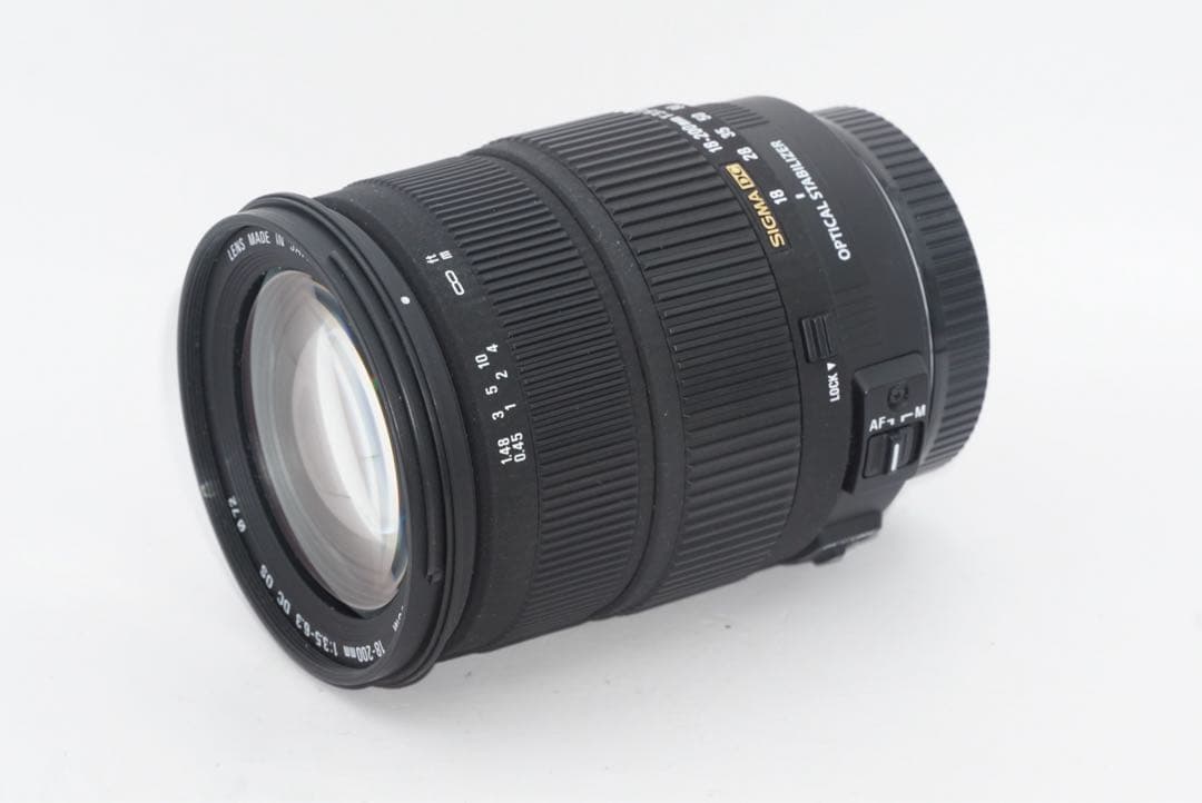 レンズ(ズーム) SIGMA 18-200mm f3.5-6.3