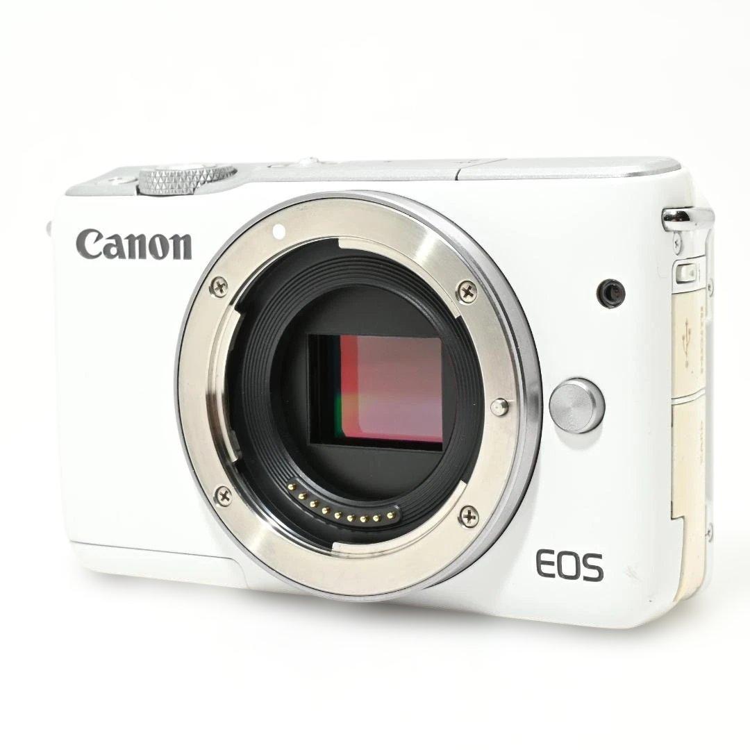 【良品】 Canon EOS M10 ボディ ホワイト